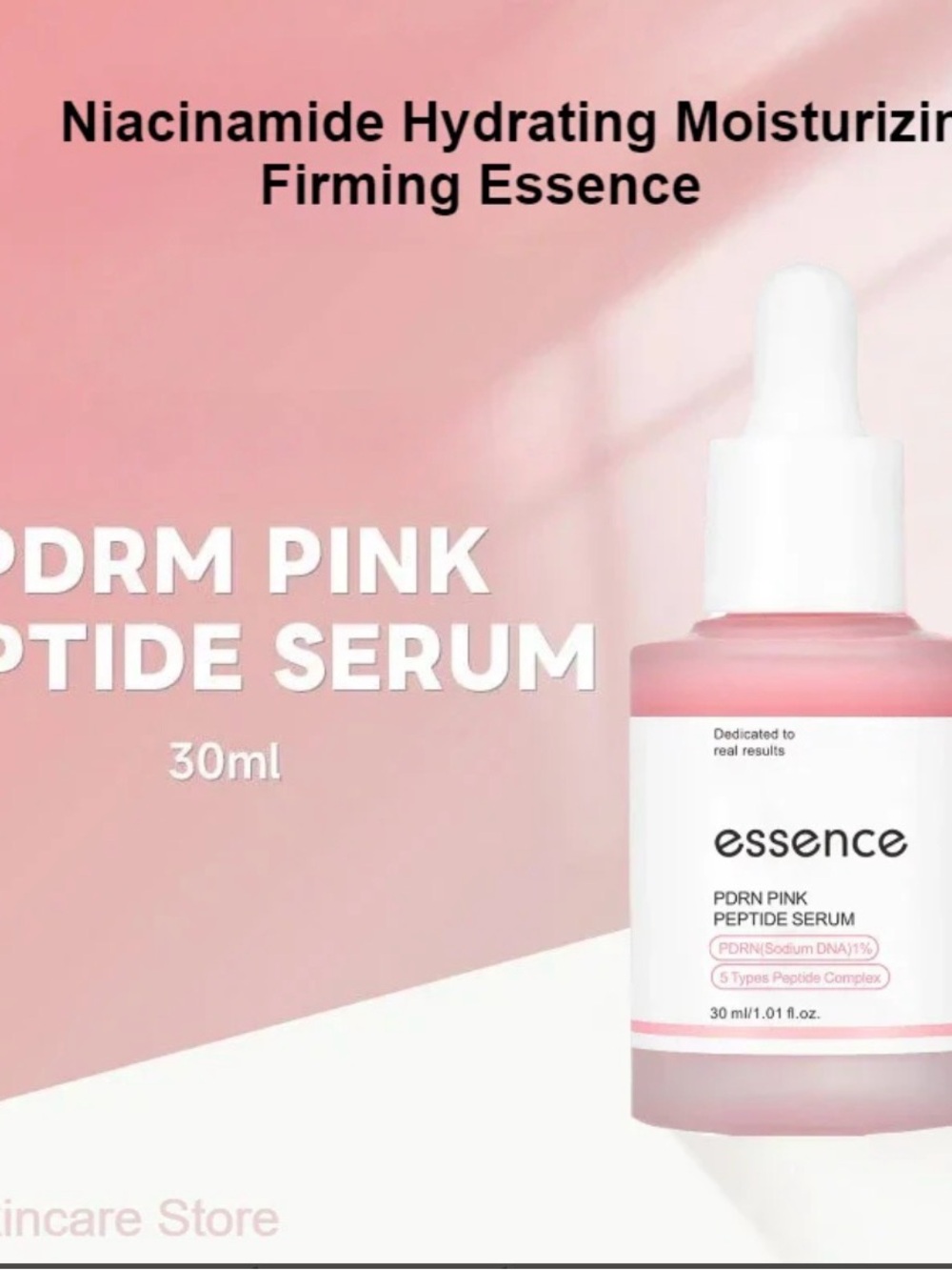 PDRN Pink Peptide Serum — Hydrating Niacinamide Essence (30ml)